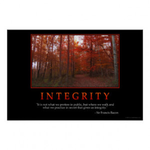 Integrity Posters & Prints