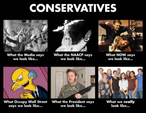 ... provide a little reality to the way conservatives are characterized