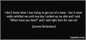 More Jerome Richardson Quotes
