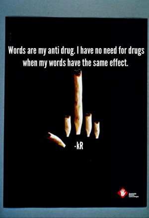 tumblr drug quotes my anti drug