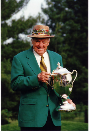 Sam Snead With Cup
