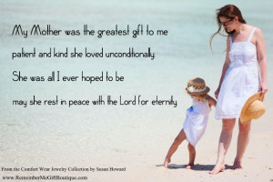 Loss of a Mother – Memorial Gift Ideas for Daughters