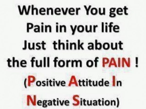 Quotes about positive attitude in negative