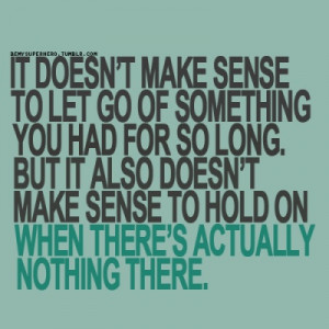 it doesn't make sense...