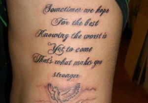 25 Striking Tattoo Quotes For Men