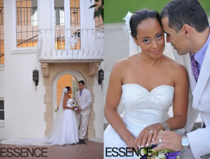 And here's more pics from Essence Atkins' wedding to Jamie Hernandez :