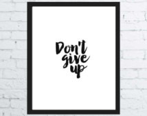 Peter Gabriel Quote Print, printabl e wall art decor / poster 'Don't ...