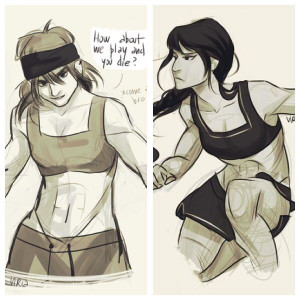 out a doubt pick my two home girls here. Clarisse la Rue and Reyna ...