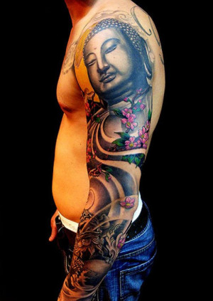 Mahatma Buddha Tattoo