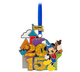 Disney Mickey Mouse Metal Ornament - Disneyland 2015