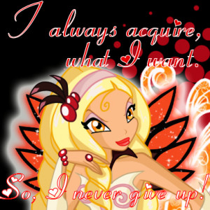... Antagonists icon with quote from your favorite antagonist (Non winx