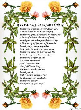 Flowers for Mother: Mothers Day Poems and Gifts for Mothers