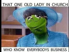 KERMIT - but that's none of my business