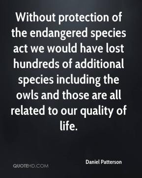 Endangered Quotes