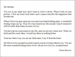 Best Love Letters for a Boyfriend