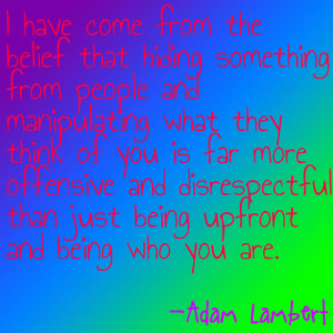 have come from the belief that...