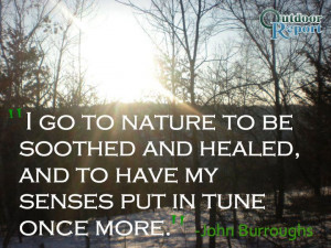 go to nature to be soothed and healed #Quote #Nature #Outdoors # ...