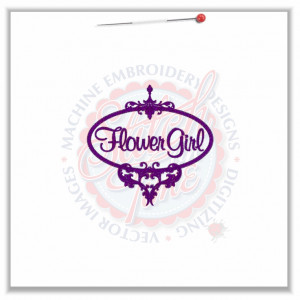 179 wedding thank you flower girl 4x4