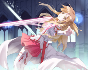 Anime - Sword Art Online Sword Online Sao Yuuki Asuna Asuna Anime Art ...