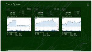 ... Stock Quotes allows you to add multiple stocks on the main window in