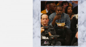 Kanye mainting his dad body