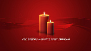 Download Have a blessed Christmas 1366x768 Wallpaper