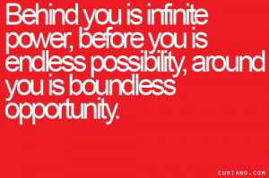 Boundless opportunity