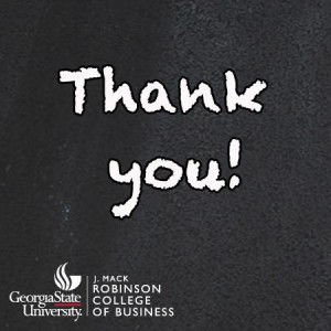 thank you to all of our faculty and staff who make robinson college