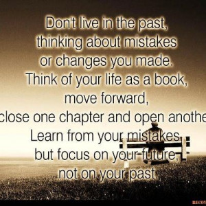 Don't live in the past