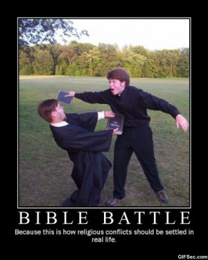 Bible battle!