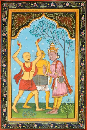 An Episode from the Life Shri Chaitanya Mahaprabhu – Watercolor on ...
