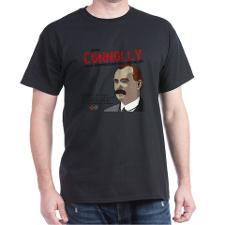 James Connolly quote on White Dark T-Shirt for