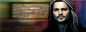 Normal People Johnny Depp New Quotes Facebook Timeline Covers