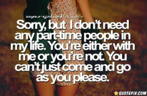 Sorry, But I Don't Need .. - QuotePix.com - Quotes Pictures ...