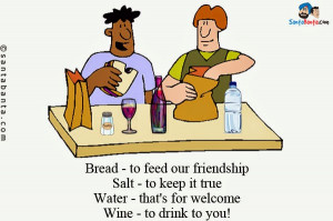 Bread - to feed our friendship - friendshipdayjuly2014