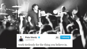 my gif mine quote inspiration tweet pete wentz fob fall out boy Pete ...