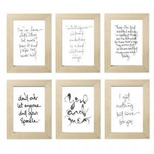 Framed quotes available for purchase on etsy just in time for ...