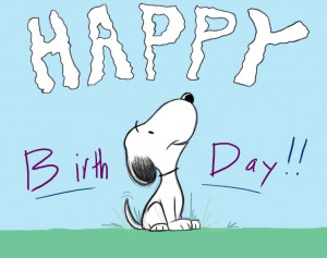 Snoopy Happy Birthday Images