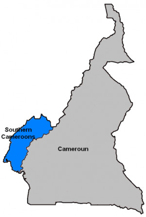 Buéa a city within Southern Cameroon