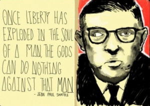 Once liberty has exploded in the soul of a man, the Gods can do ...