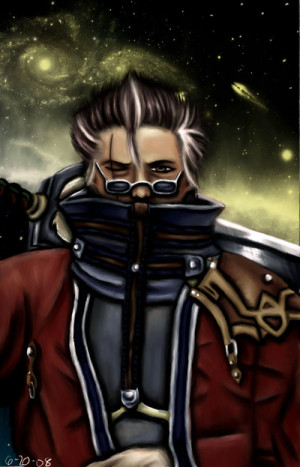 Auron-Final Fantasy X- by miss-mustang