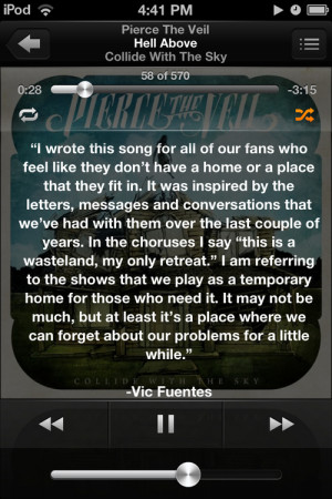 Vic Fuentes Quotes Tumblr Picture