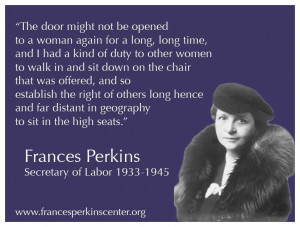 Frances Perkins Quotes