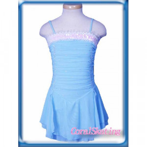 Light Blue Figure Skating Dress
