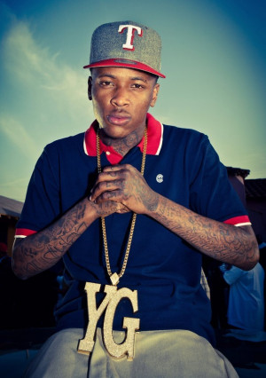 ... that DJ Mustard who produced this track is very associated with YG