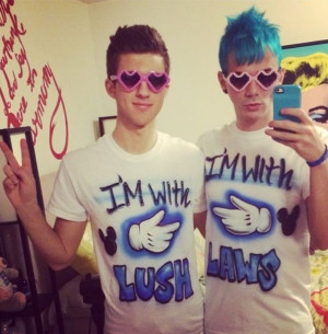Matthew Lush and Nick Laws http://www.youtube.com/LUSH
