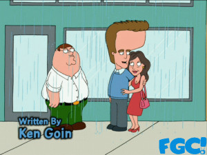 Peter Griffin is disappointed when he meets Ted Danson and Mary ...