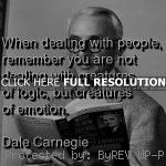 dale carnegie, quotes, sayings, management, people, emotion dale ...