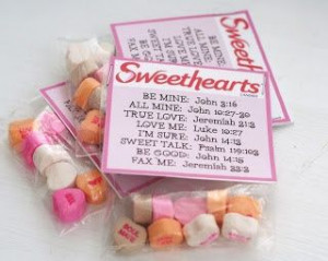 Sweethearts Valentines with Bible Verses | Valentines Day