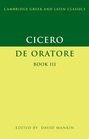 Cicero De Oratore Book 3